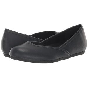 NEW Easy Street Tamar Ballet Flats Women's Sz 7 1/2 M Navy Comfort Wave